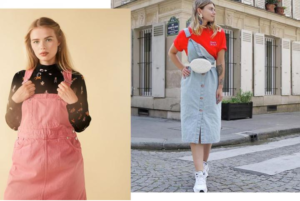 The apron dress, the inescapable fashion of this season